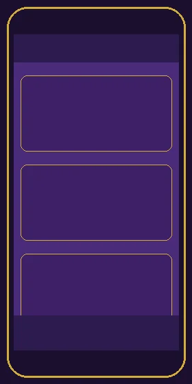 博彩网站手机APP界面展示